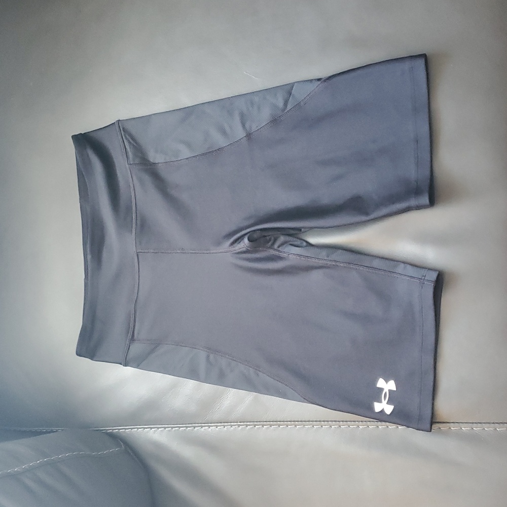 Under Armour Iso Chill compression bike shorts lightweight stretch Small black